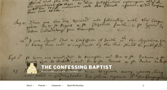 Desktop Screenshot of confessingbaptist.com